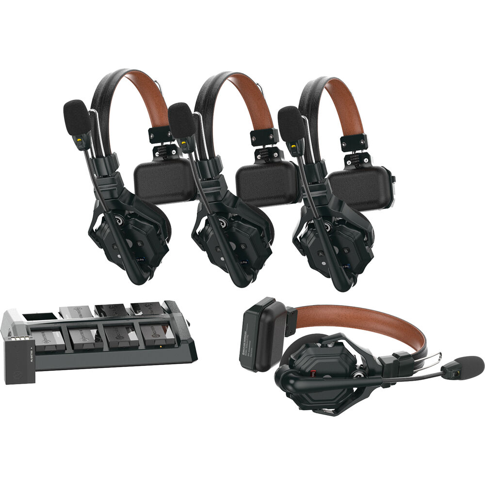 Hollyland Solidcom C1 Pro-4S Full-Duplex Wireless Intercom Headset System