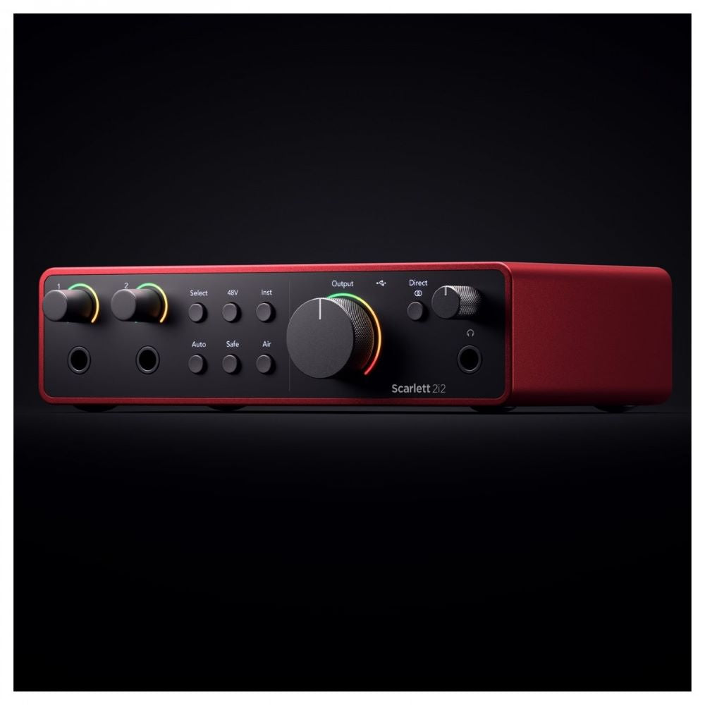 Focusrite Scarlett 2i2 4th Gen USB Audio Interface