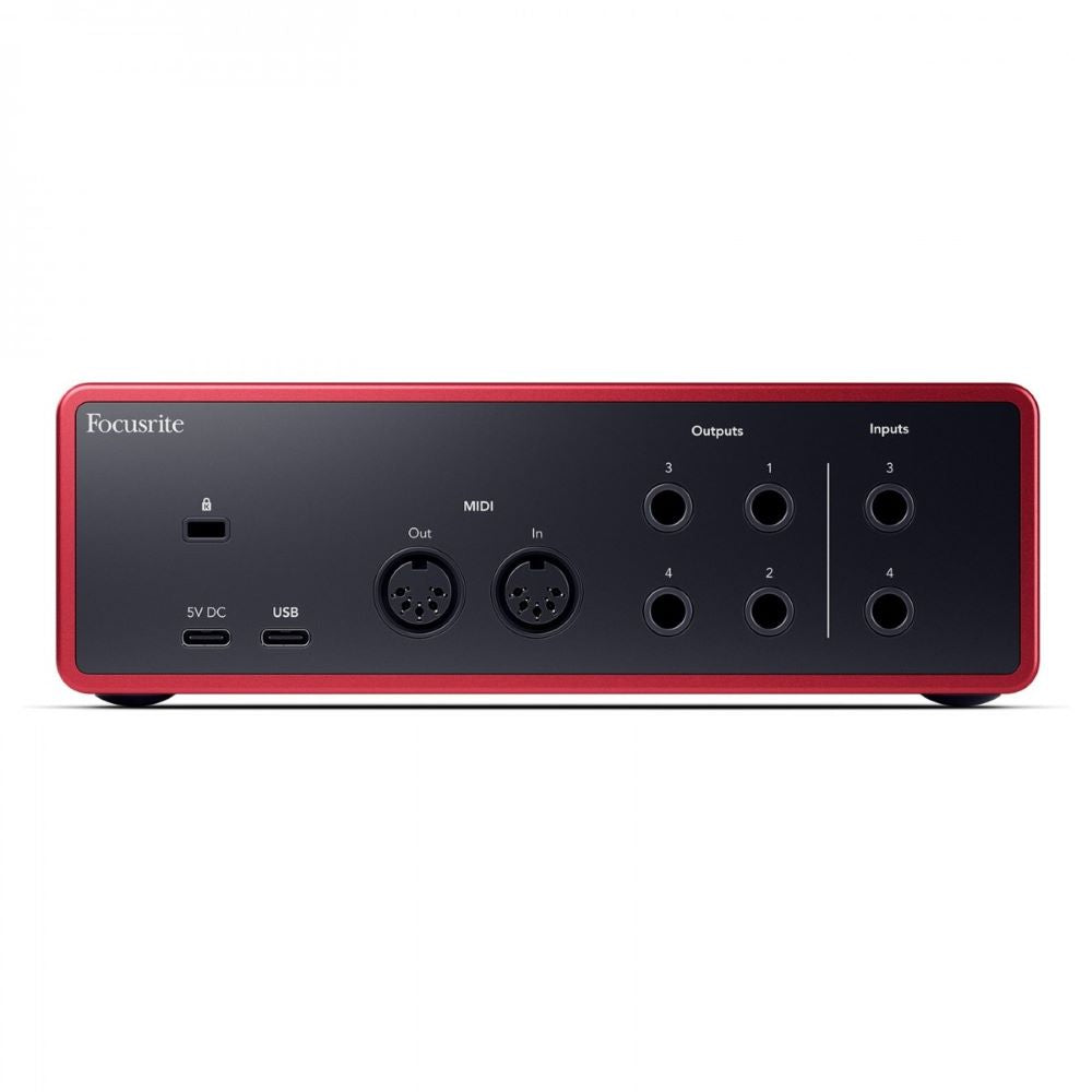 Focusrite Scarlett 4i4 4th Gen USB Audio Interface (New)
