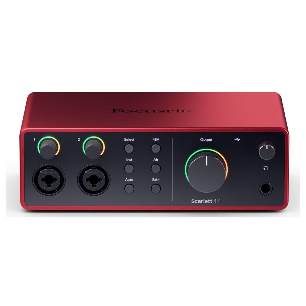 Focusrite Scarlett 4i4 4th Gen USB Audio Interface (New)