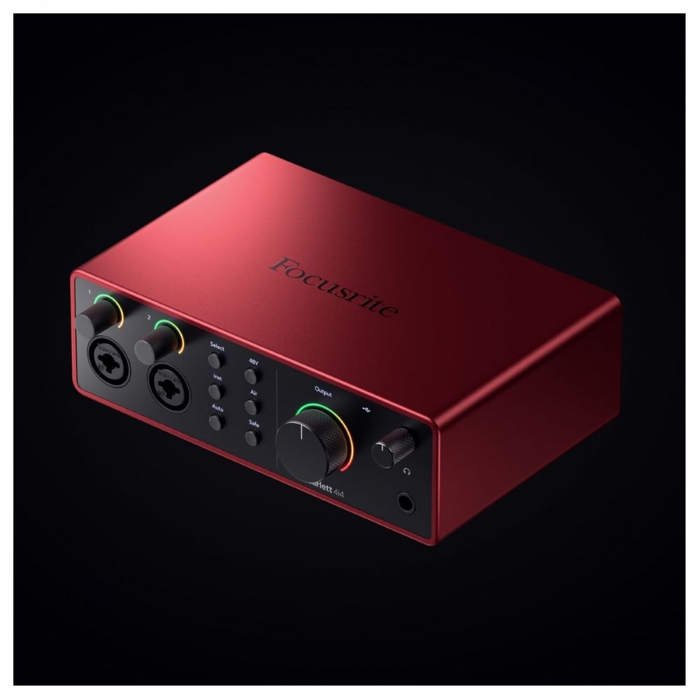 Focusrite Scarlett 4i4 4th Gen USB Audio Interface (New)