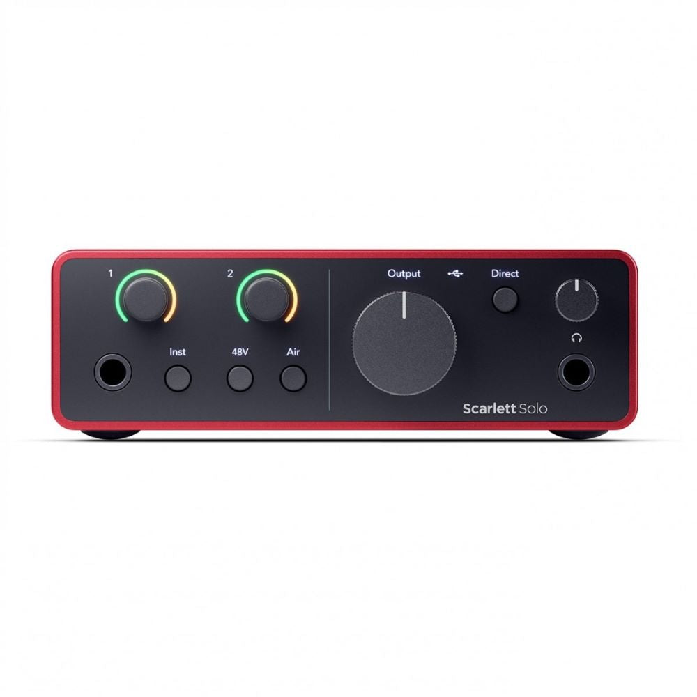 Focusrite Scarlett Solo 4th Gen USB Audio Interface (New)