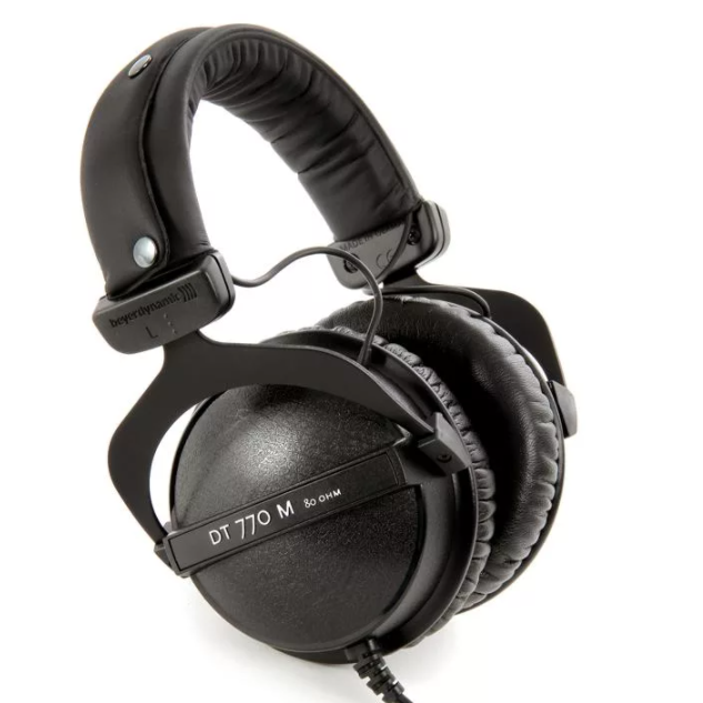 Beyerdynamic DT 770 M 80 ohm Closed-back Isolating Monitor Headphones