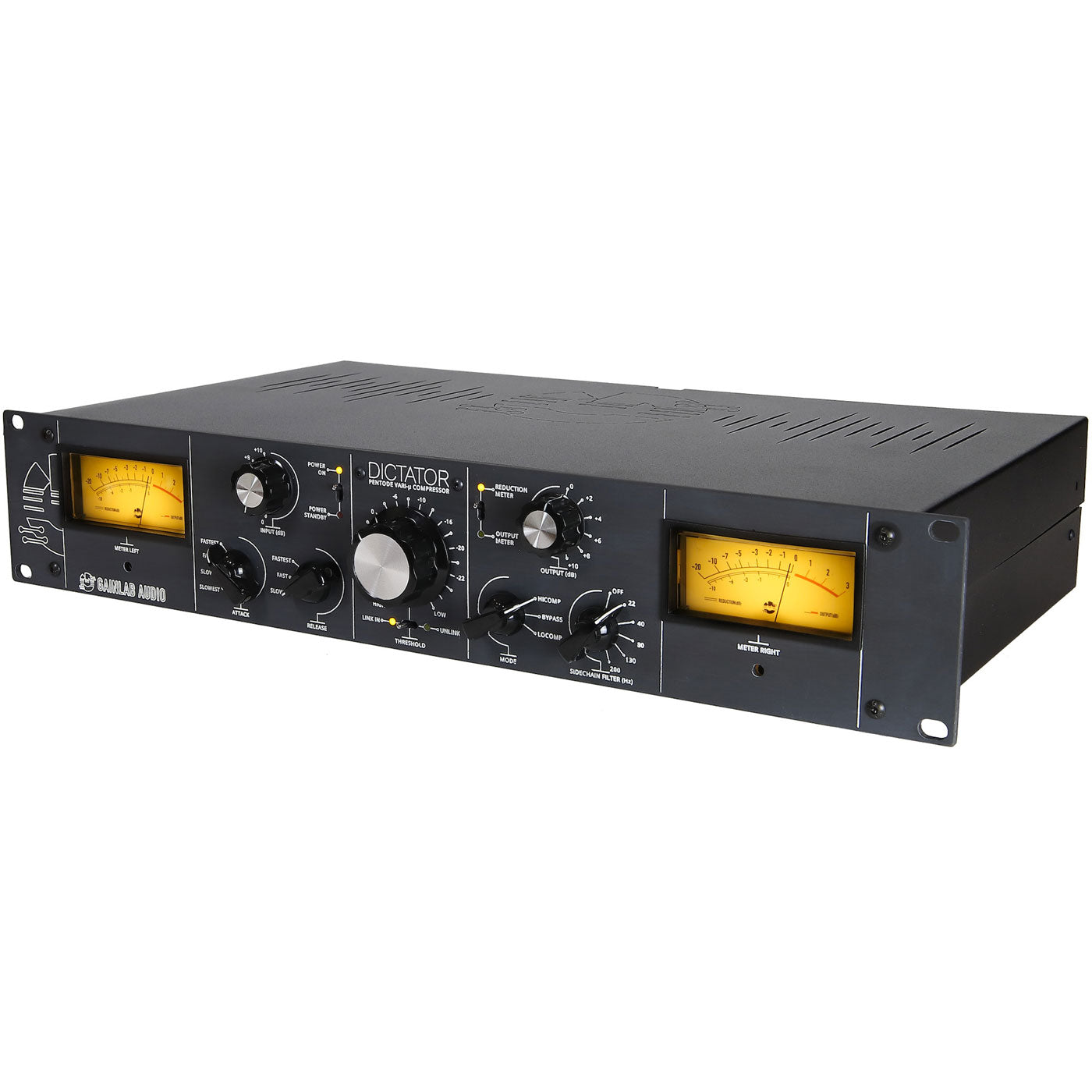 Gainlab Audio Dictator Dual Pentode Vari-μ Compressor (Graphite Limited Edition)