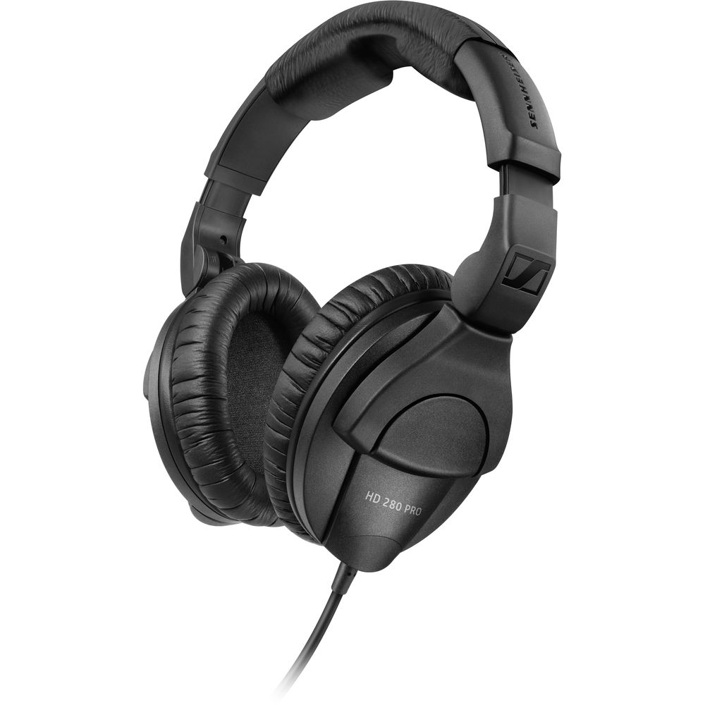 Sennheiser HD 280 Pro Circumaural Closed-Back Headphones for Monitoring