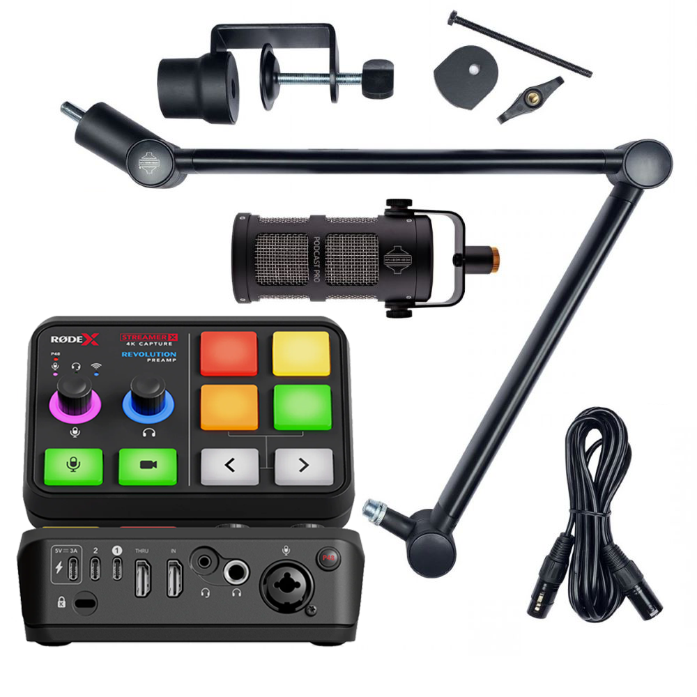 RODE Streamer X Audio interface and Video Streaming Pro Bundle
