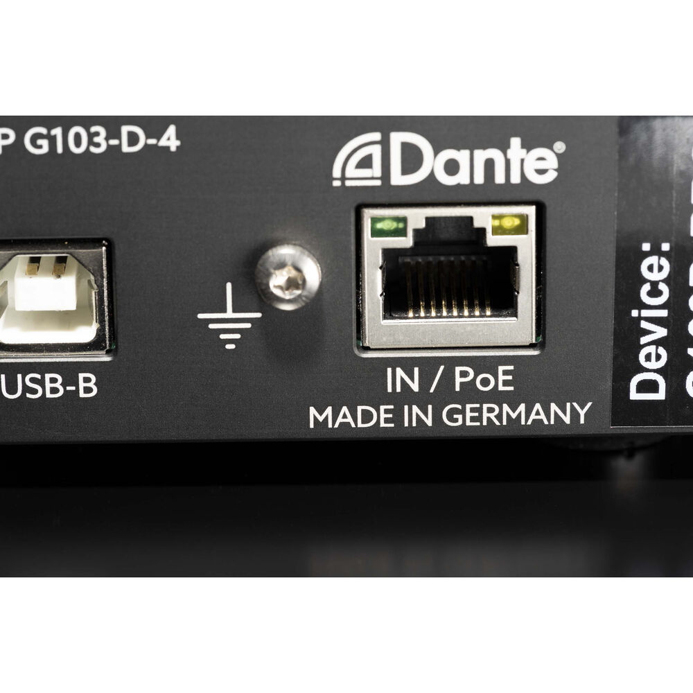 LAKE PEOPLE G103-D4 Dante Headphone Amp - Coming Soon