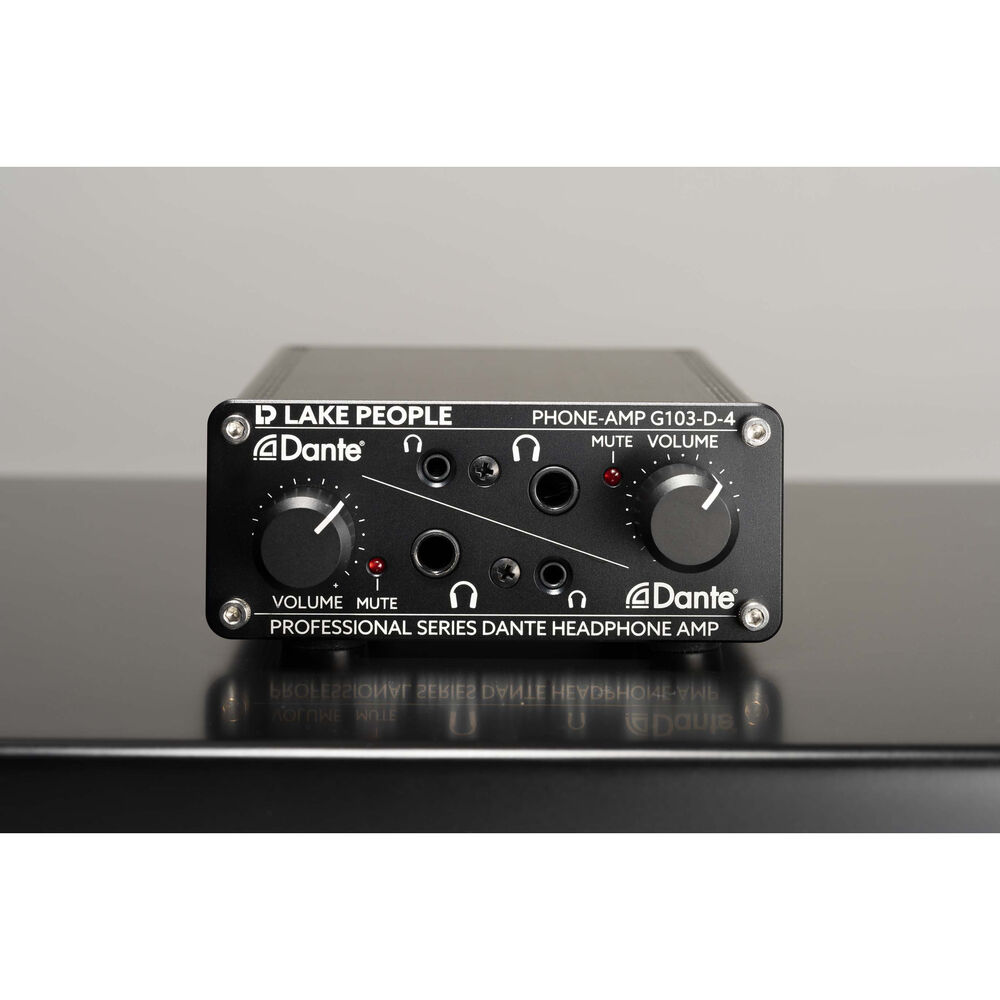 LAKE PEOPLE G103-D4 Dante Headphone Amp - Coming Soon