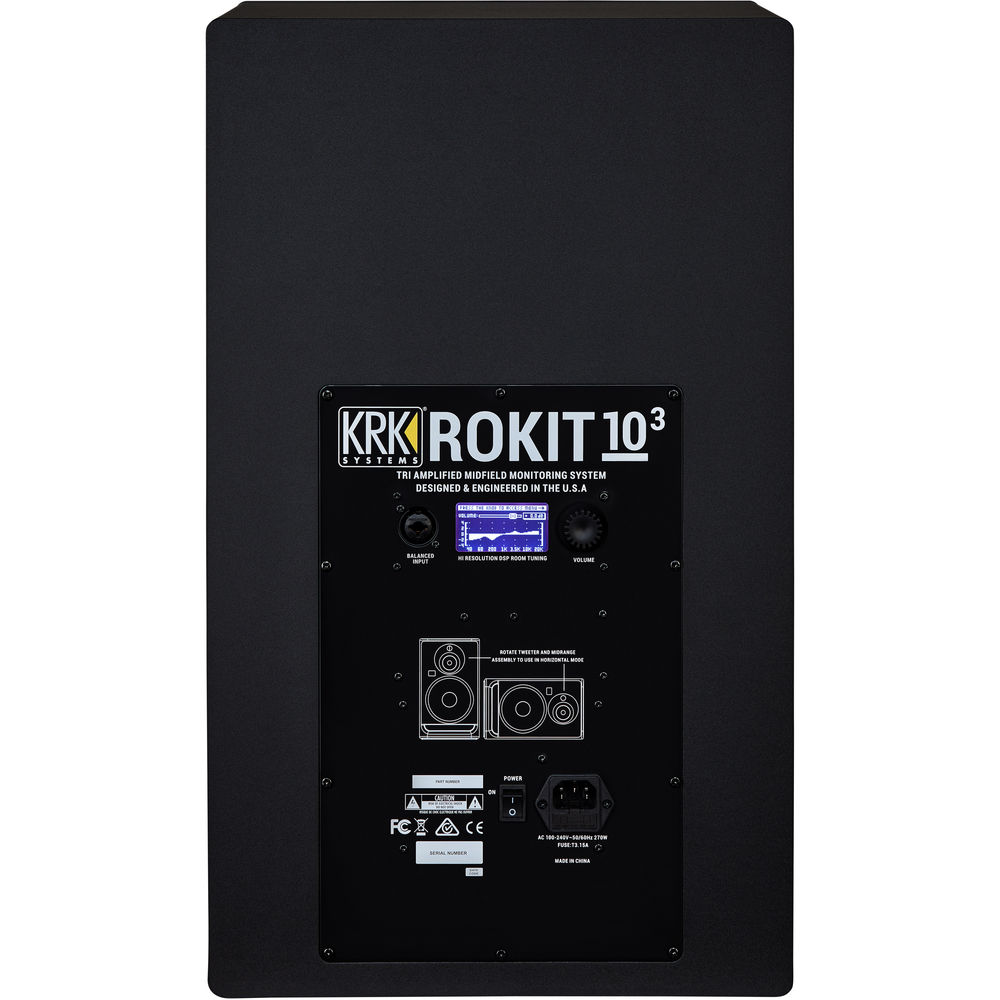 KRK ROKIT 10G4 10" 3-Way Active Studio Monitor - Pair