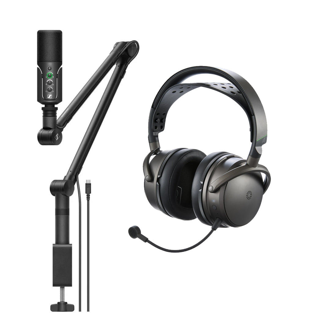 Audeze Maxwell 2 with Sennheiser Profile USB Mic Streaming & Gaming Bu