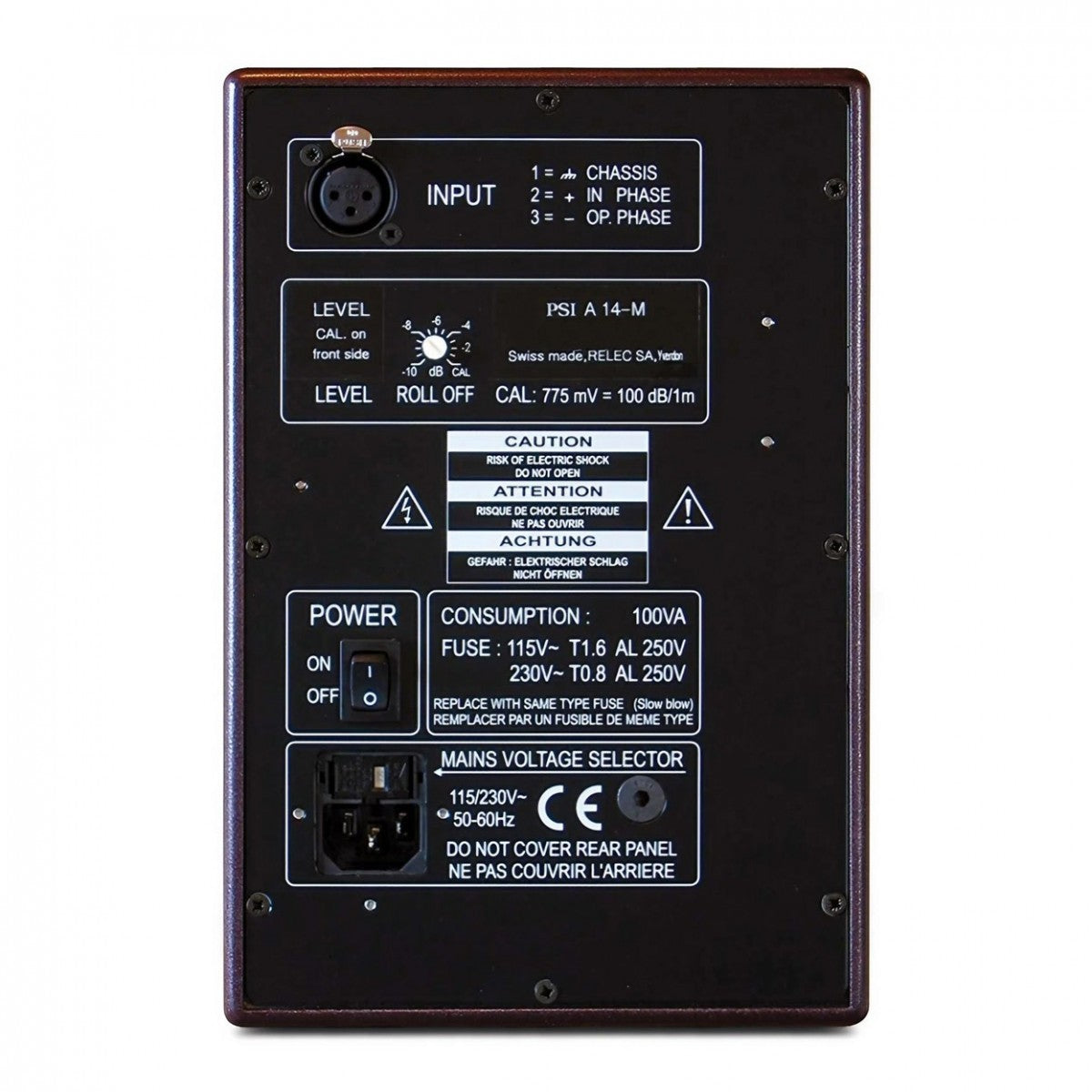 PSI Audio A 14 M Studio Monitor - Single