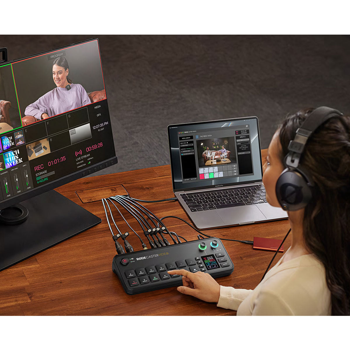 RODECaster Video All-in-One Production Console