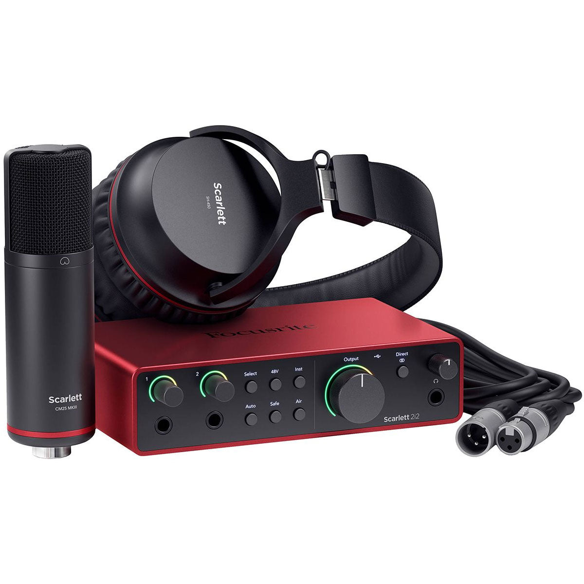 Focusrite Scarlett Solo Studio 4th Gen Recording Bundle