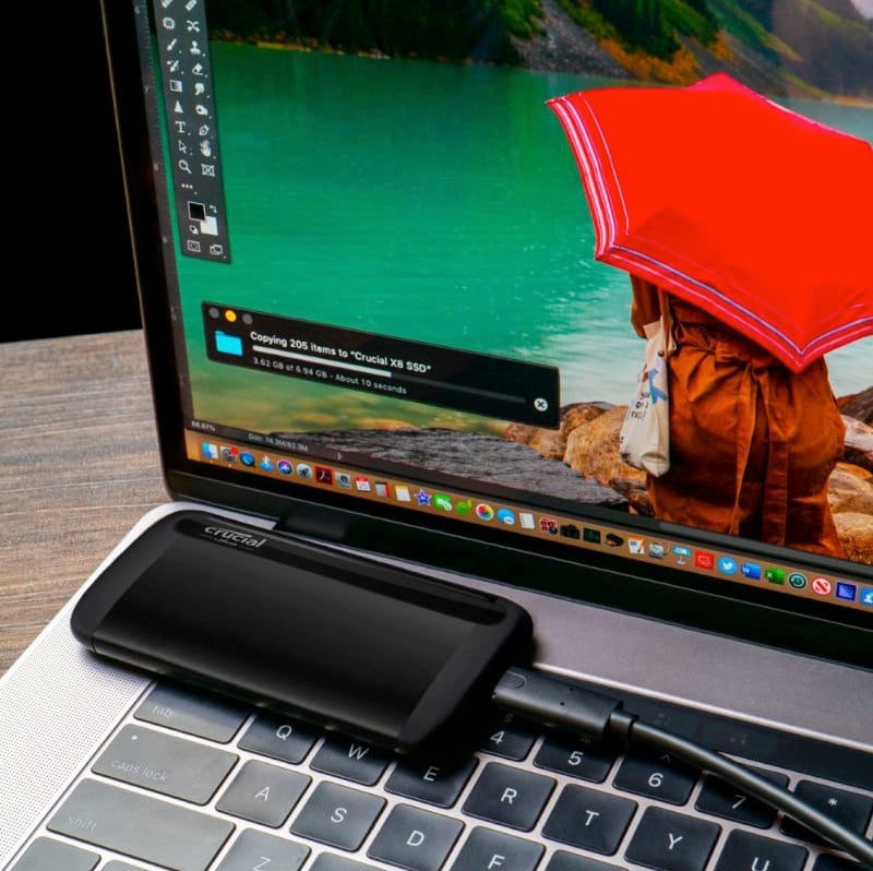 CRUCIAL X8 1TB PORTABLE SSD
