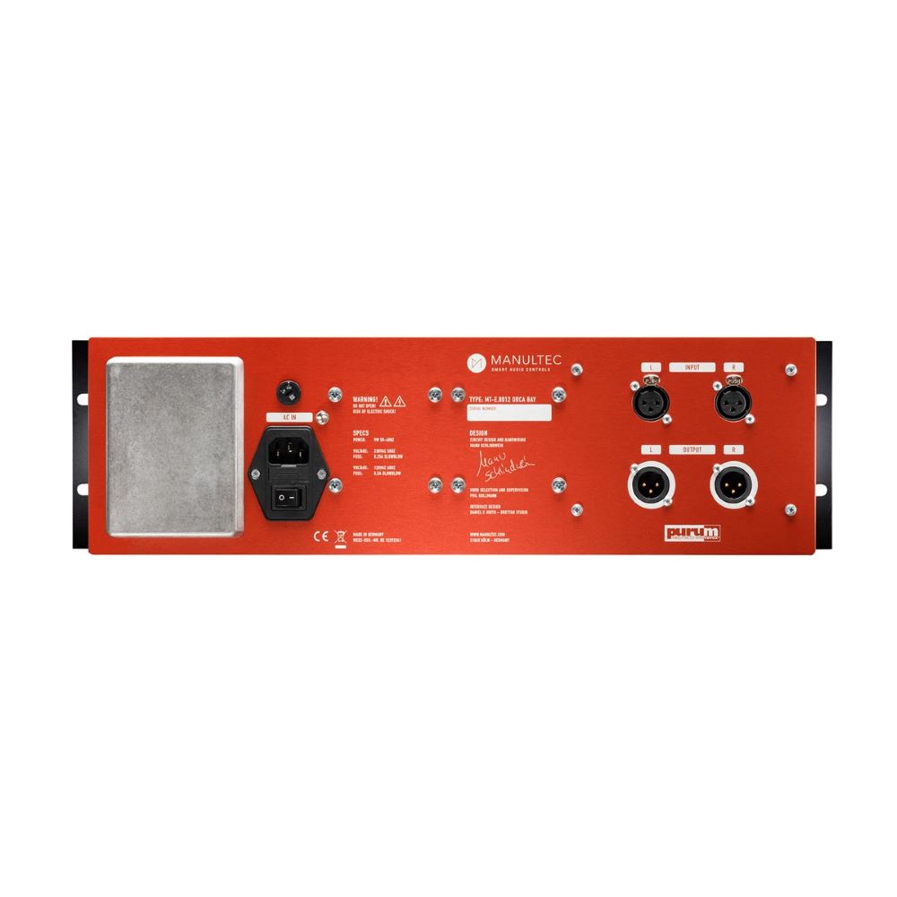 Manultec Orca Bay Analogue Equalizer - On Request