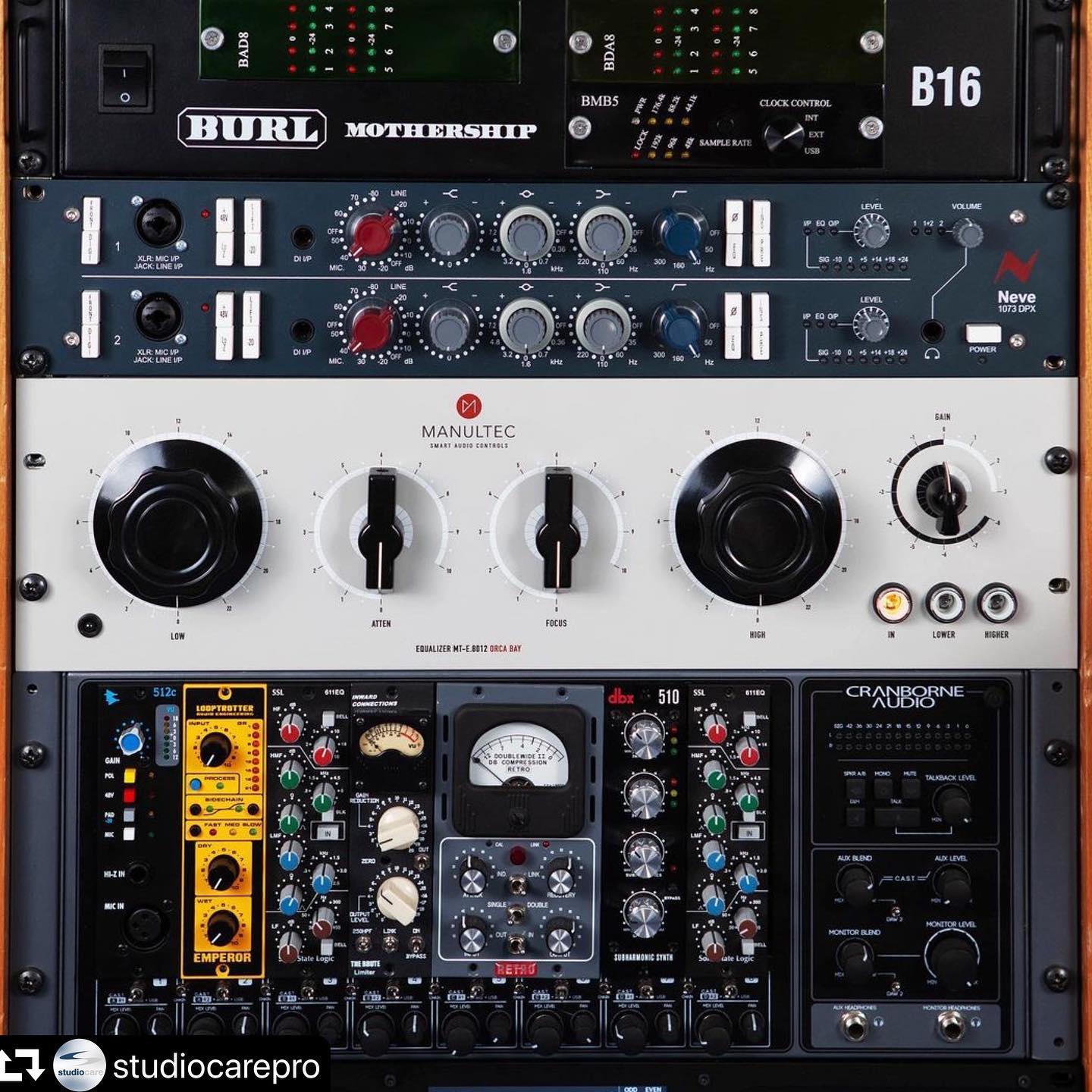 Manultec Orca Bay Analogue Equalizer Mastering Edition - On Request