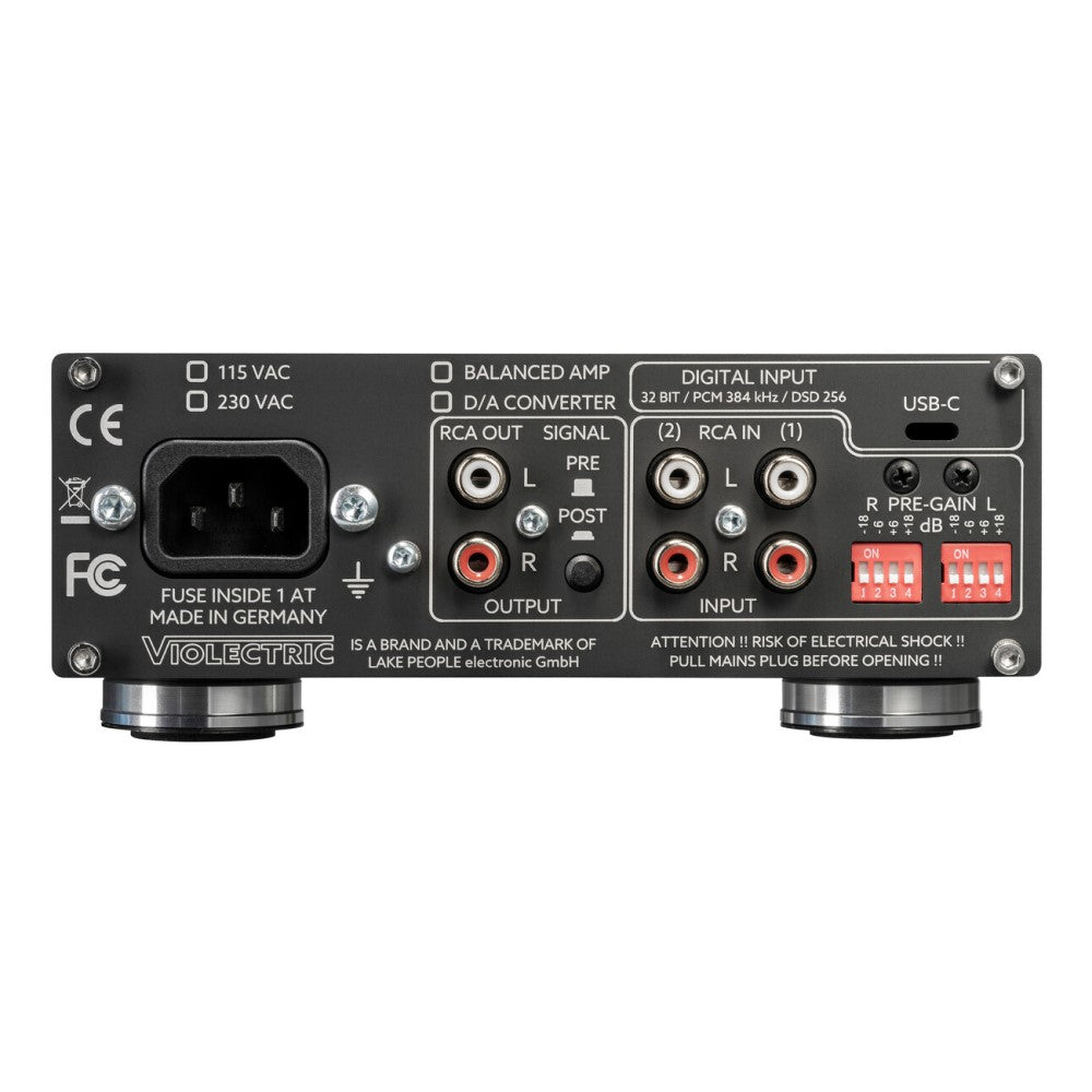 Violectric DHA V226 Headphone Amplifier DAC and Pre-amp - Special Order