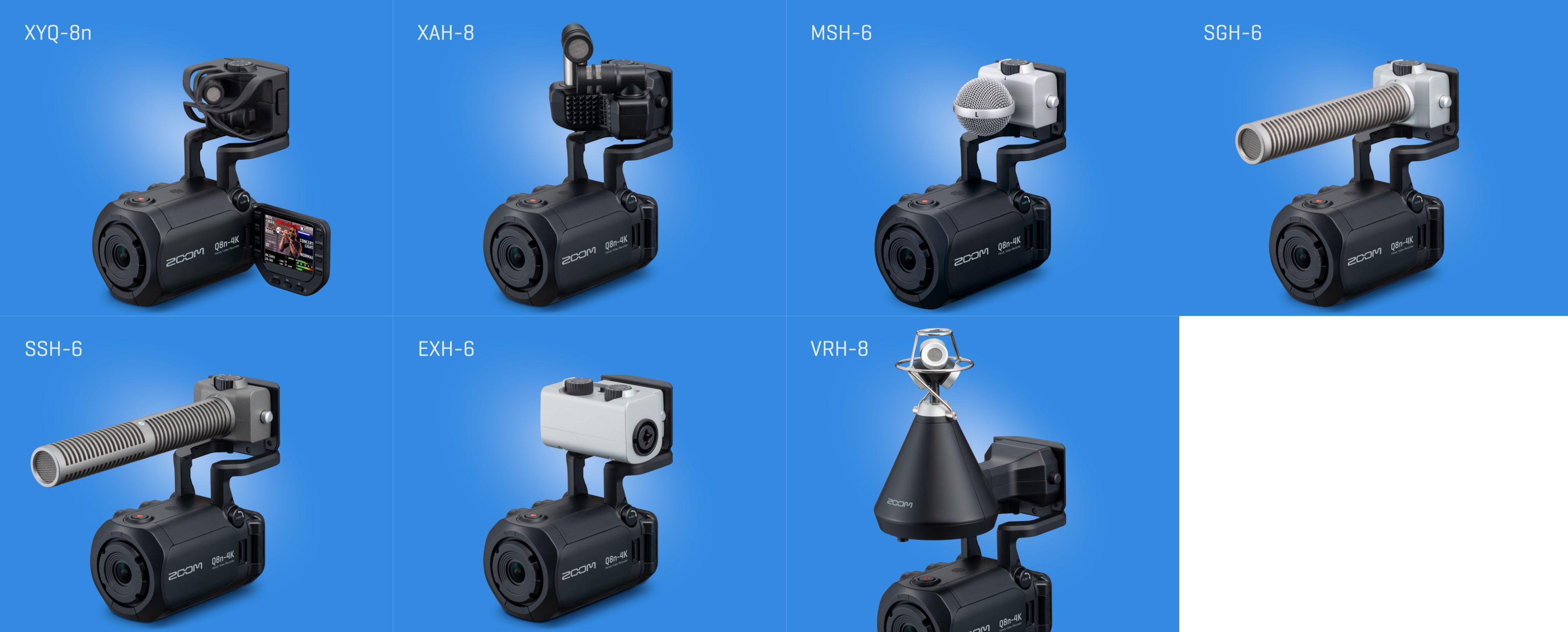 Zoom Q8n-4K Complete Audio/Video Solution