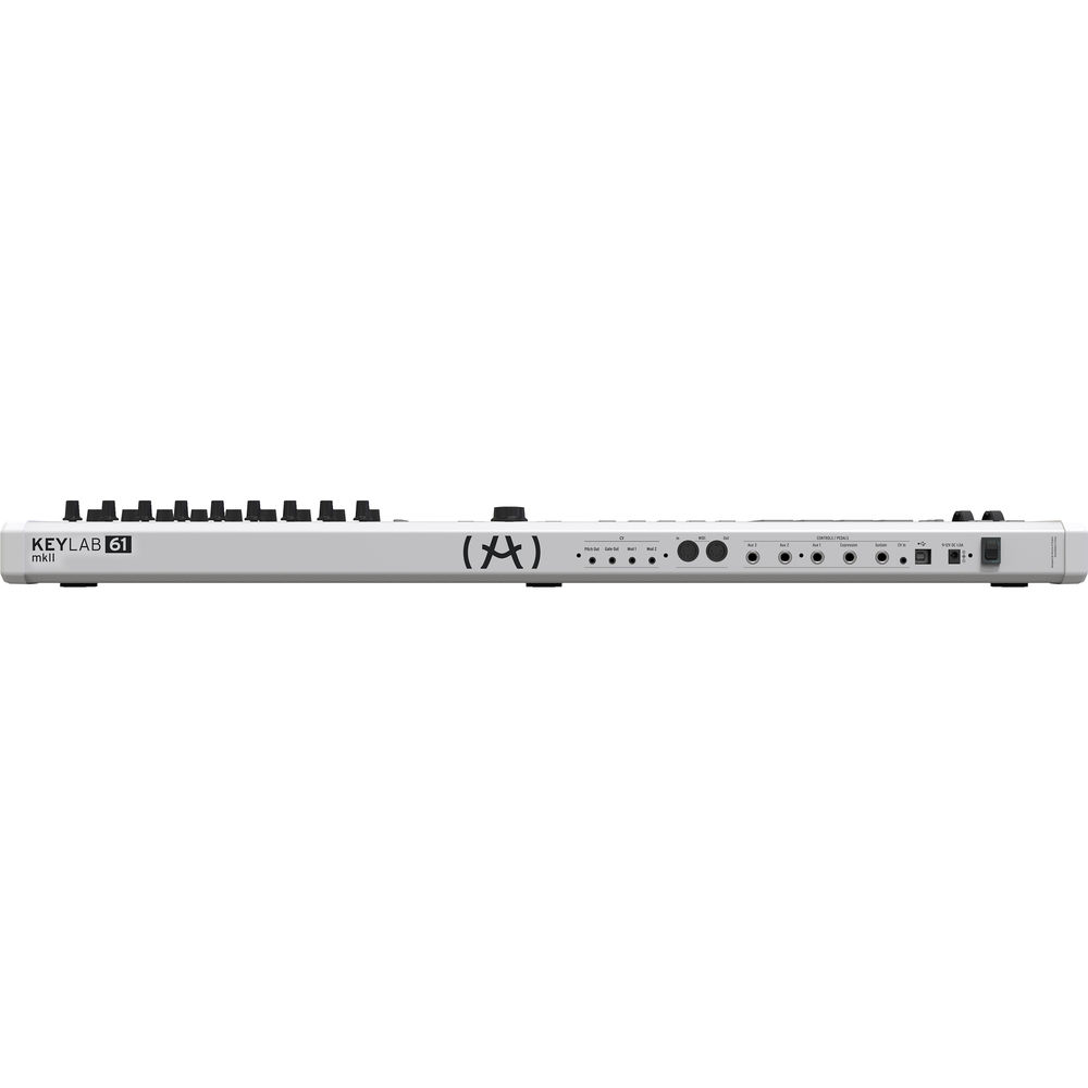 Arturia Keylab 61 MKII - Professional MIDI Controller - White