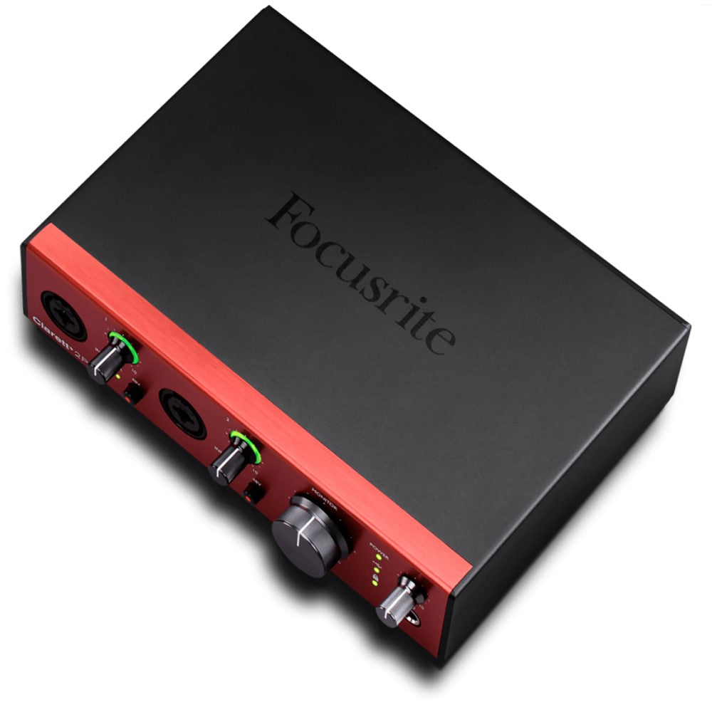 Focusrite Clarett+ 2Pre USB-C Audio/MIDI Interface