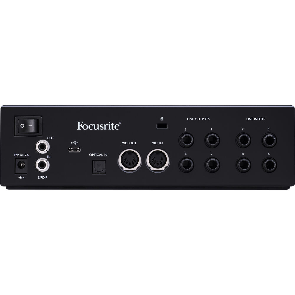 Focusrite Clarett+ 4Pre USB-C Audio/MIDI Interface
