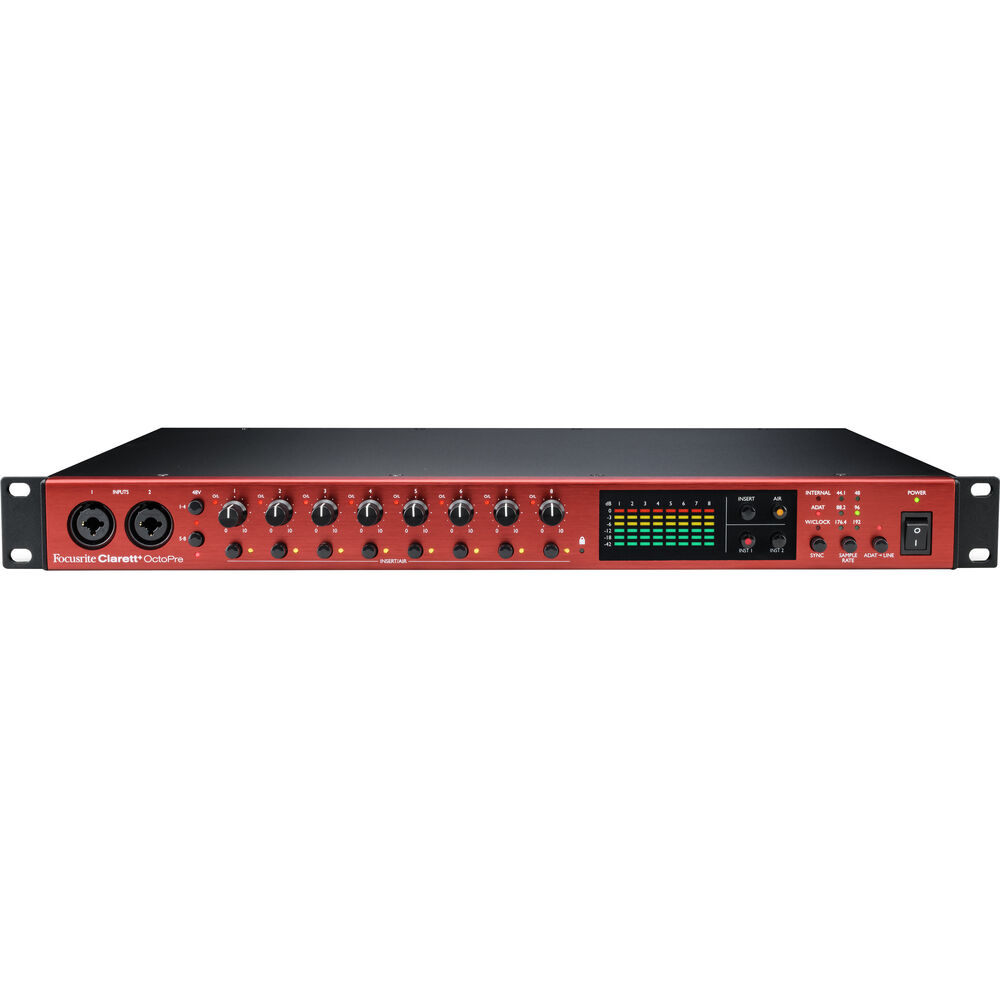 Focusrite Clarett+ OctoPre 8-channel ADAT Preamp