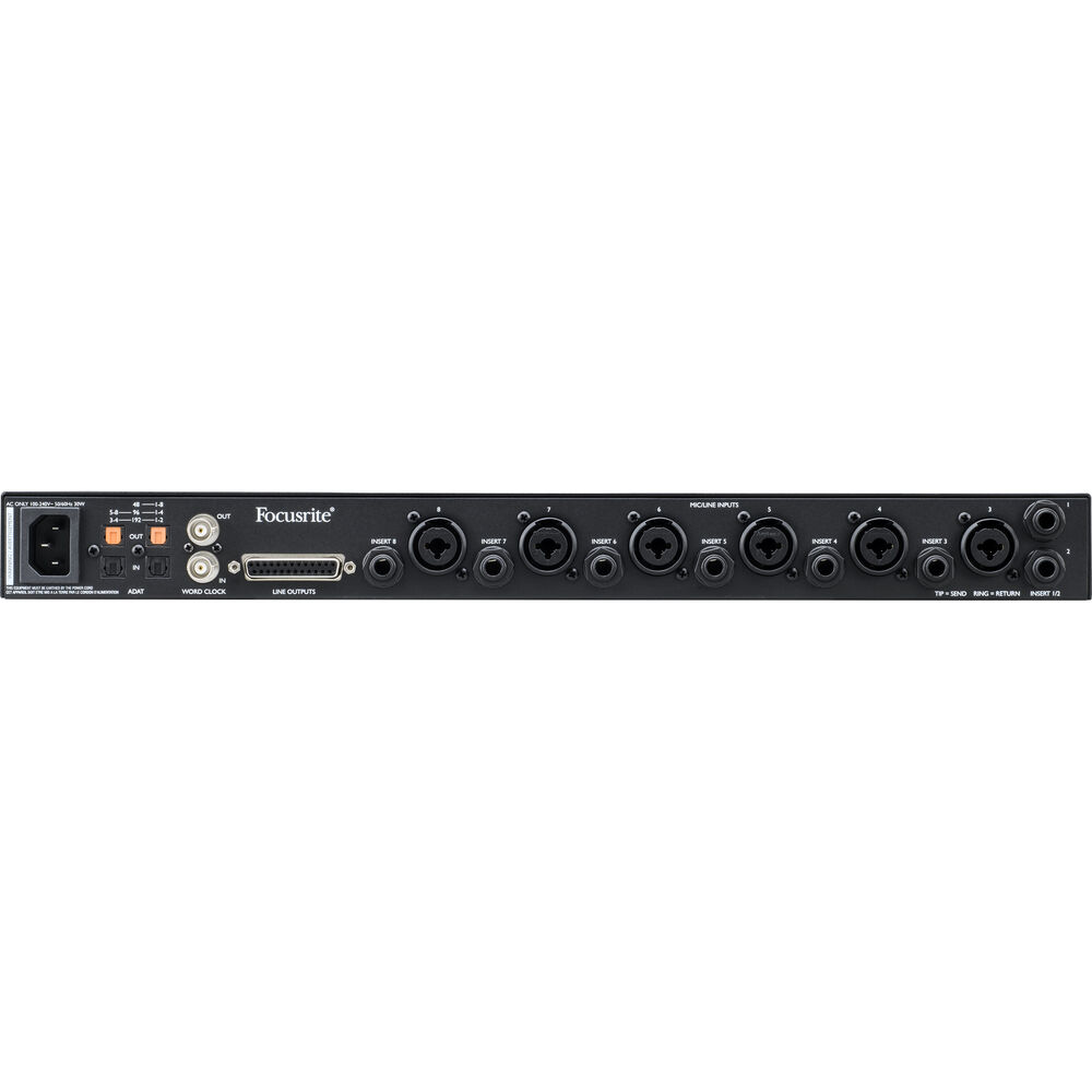 Focusrite Clarett+ OctoPre 8-channel ADAT Preamp