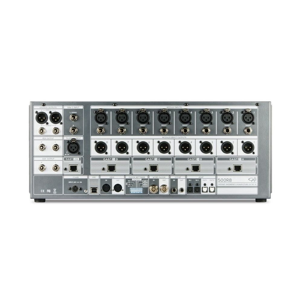 Cranborne Audio 500R8 USB Audio Interface and 8-slot 500 Series Chassis