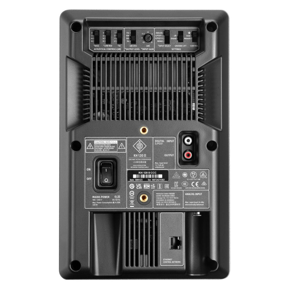 Neumann KH 120 II 5.25-inch 2-way Powered Studio Monitor (Pair)