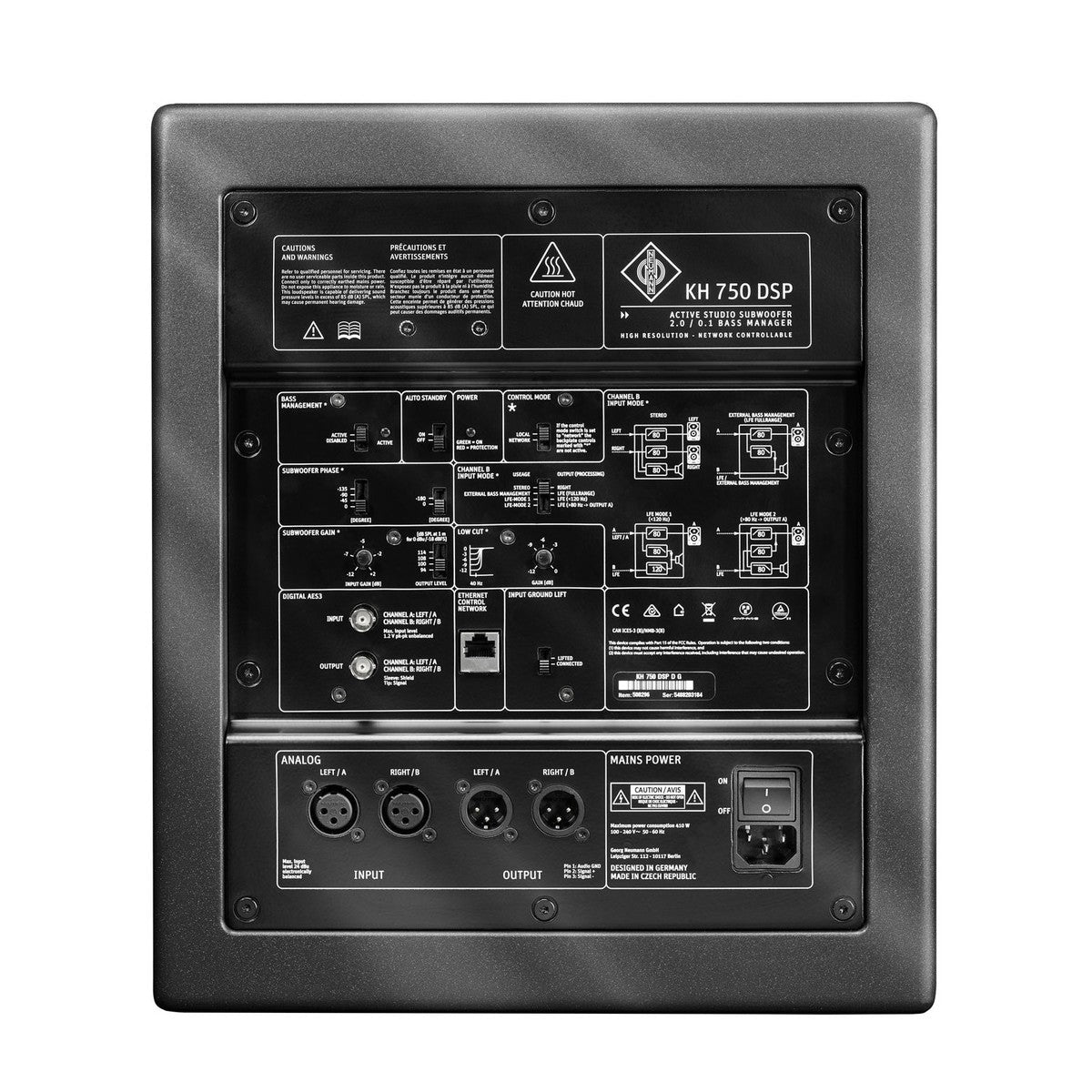 Neumann KH80 + KH750 2.1 DSP Monitor System