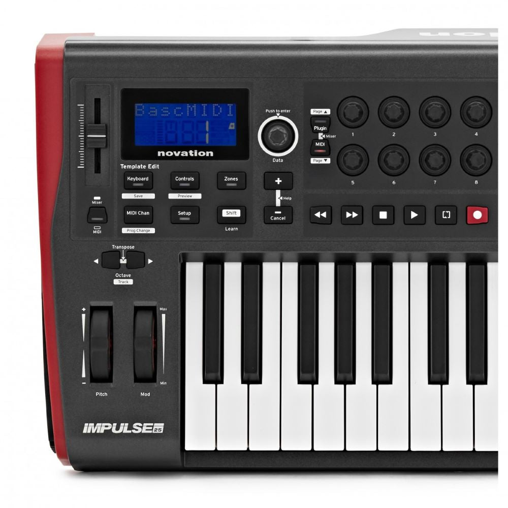 Novation Impulse 25 USB MIDI Controller