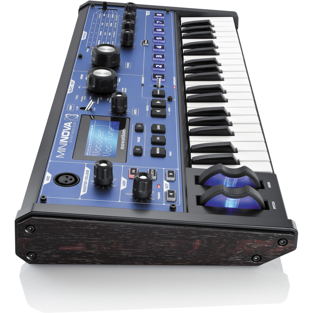 Novation MiniNova 37-Key Synthesizer with Vocoder