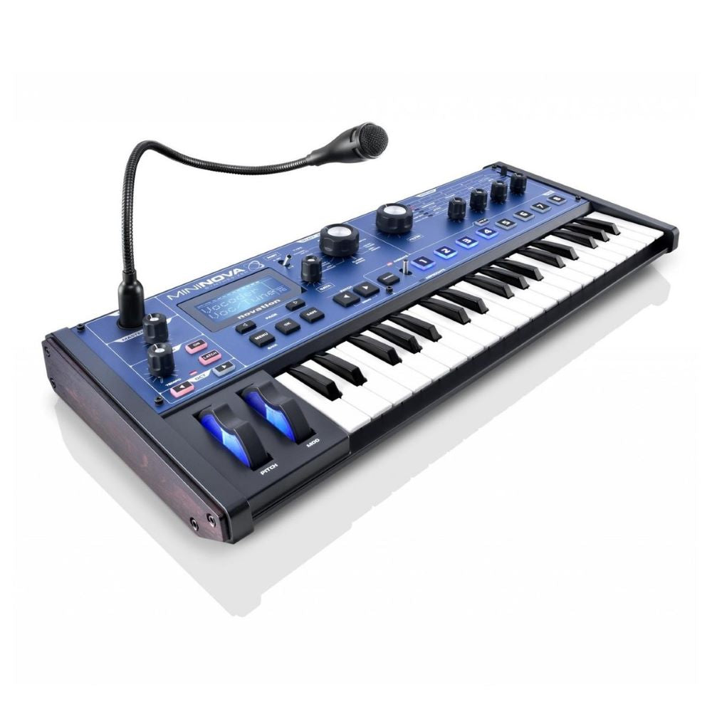 Novation MiniNova 37-Key Synthesizer with Vocoder
