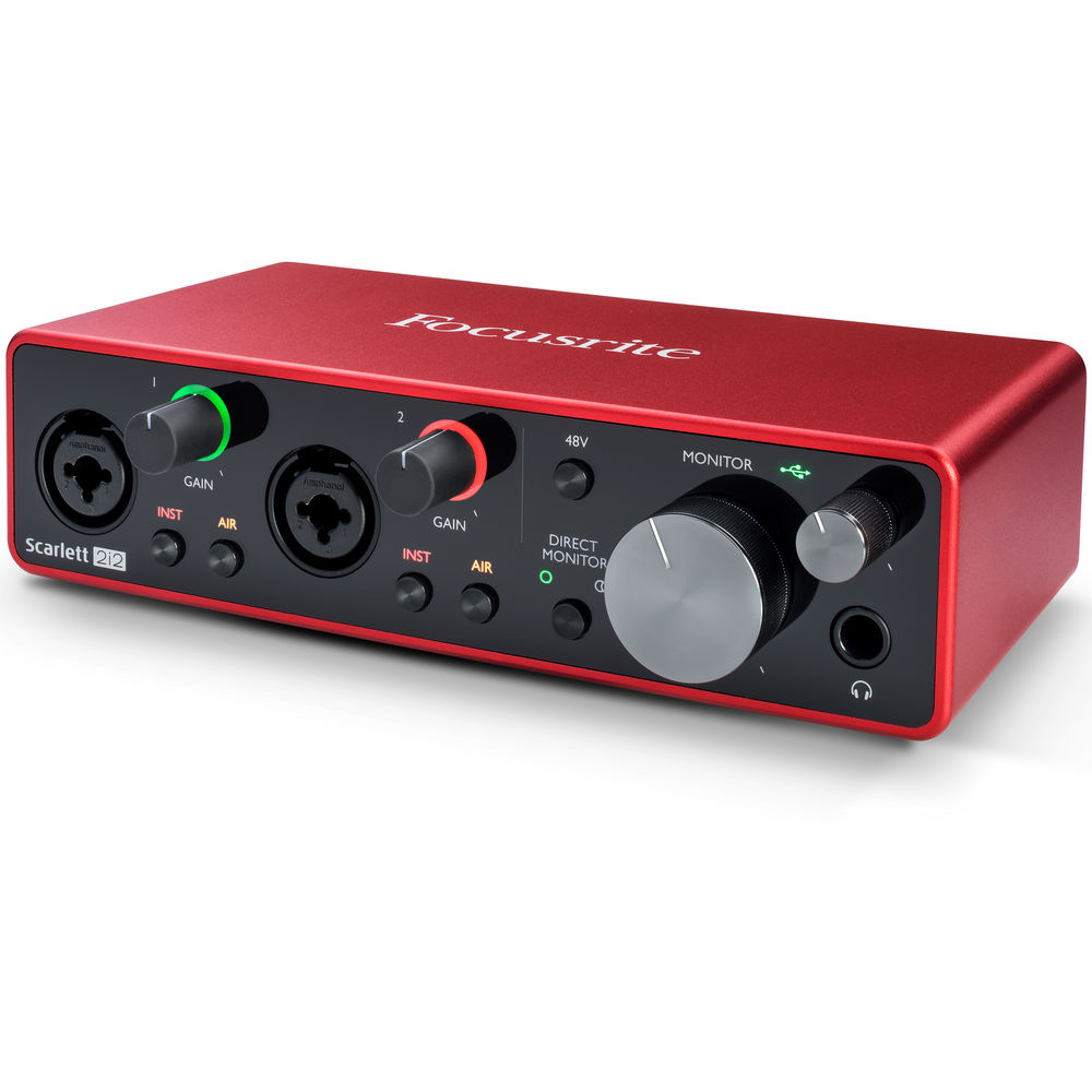 Focusrite Scarlett 2i2 3rd Gen USB Audio Interface