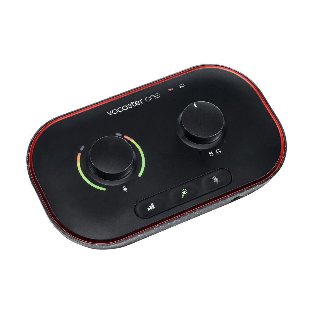 Focusrite Vocaster One Podcasting & Streaming Audio Interface