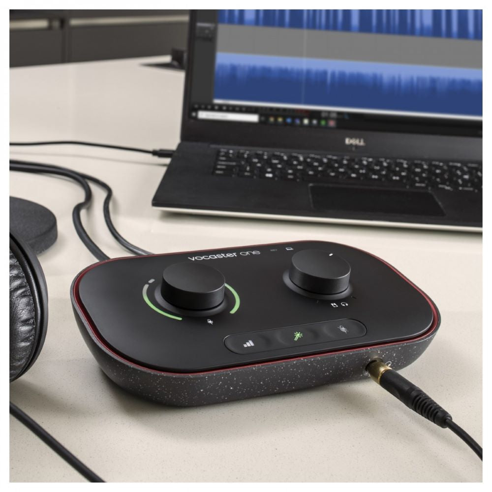 Focusrite Vocaster One Podcasting & Streaming Audio Interface