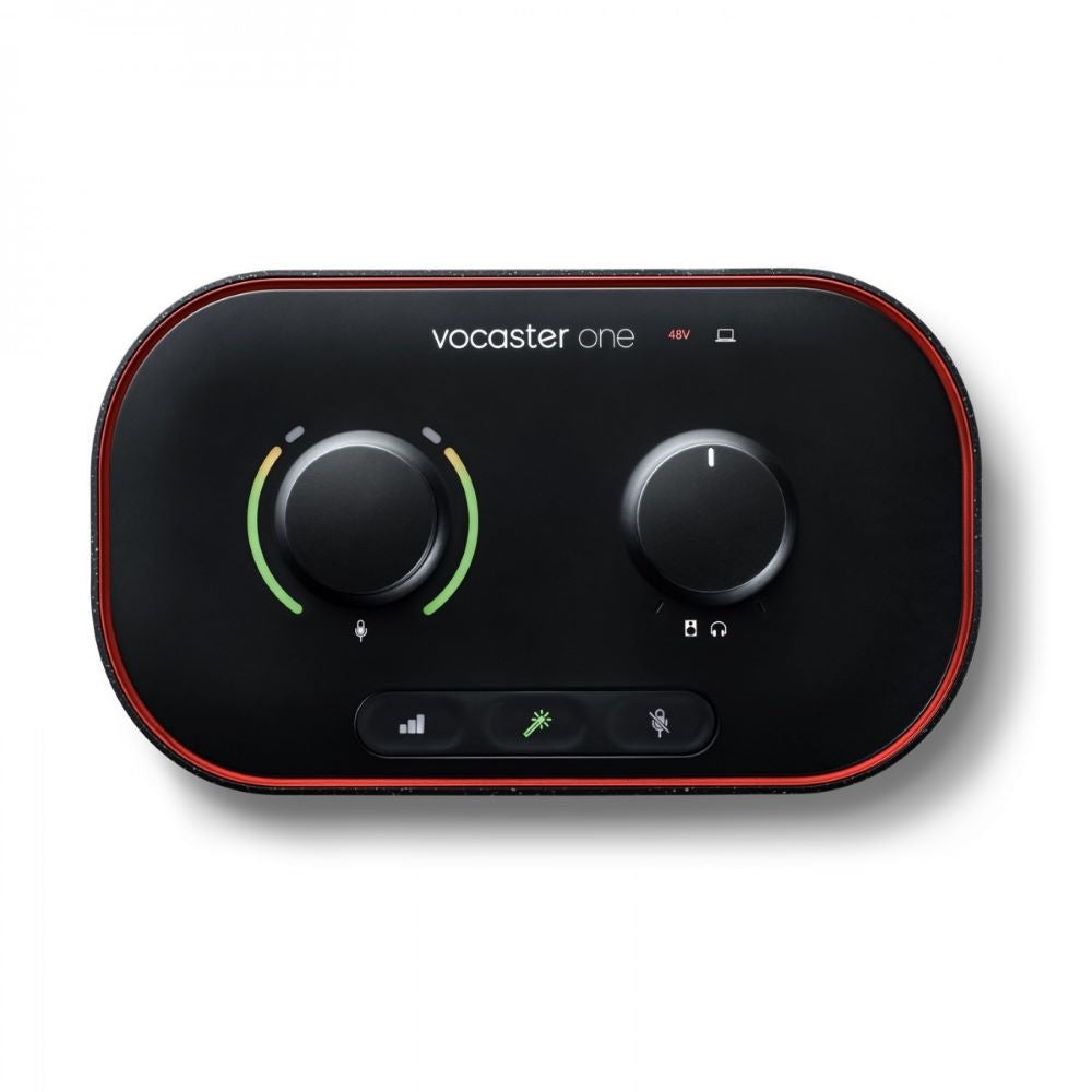 Focusrite Vocaster One Studio Podcasting Bundle