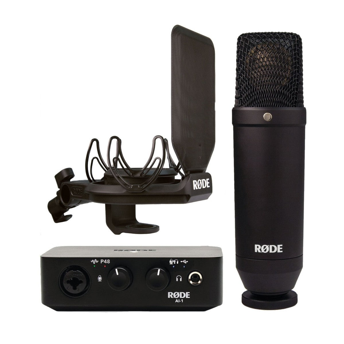 RØDE NT1 & AI-1 Complete Studio Kit