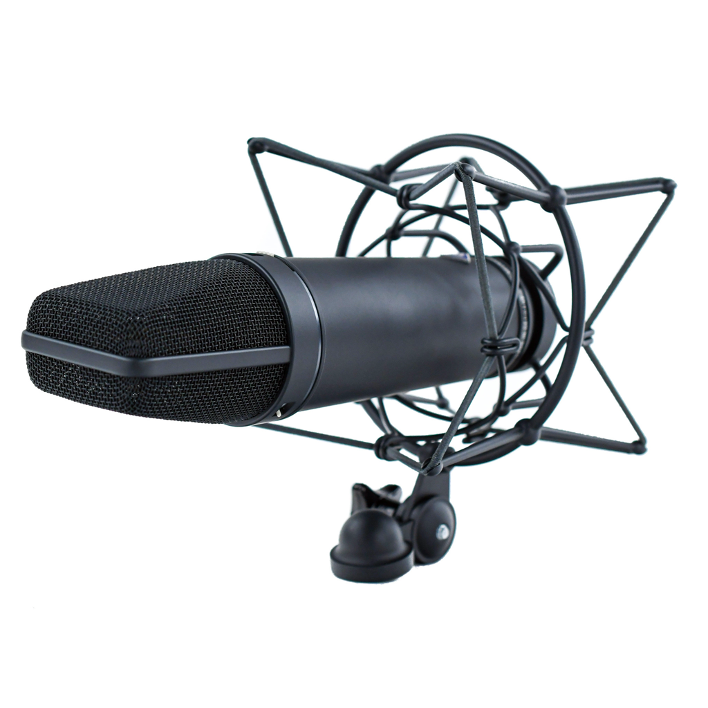 Neumann U87 Ai Matte Black Studio Set with Mogami 5 meter cable