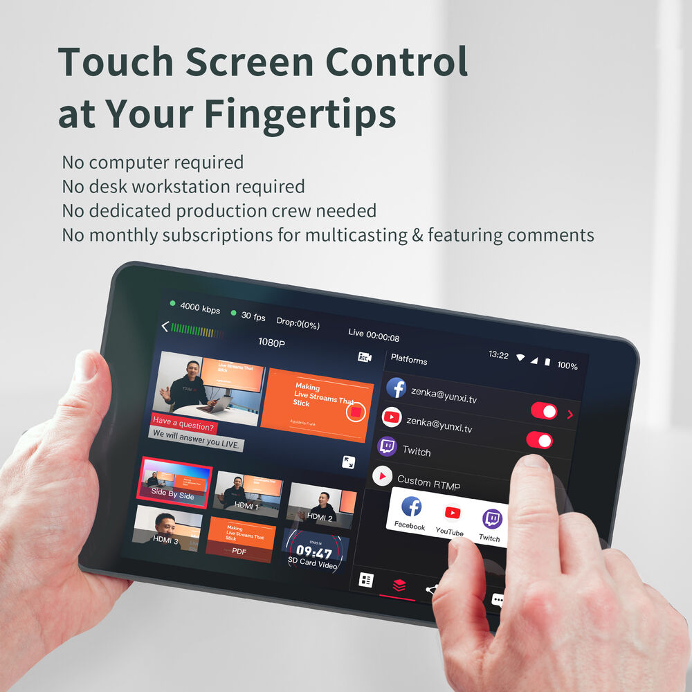 YoloLiv YoloBox Pro Multi-platform Live Streaming Solution