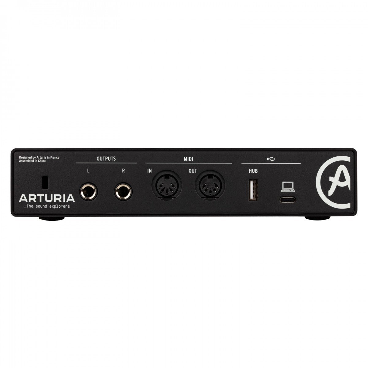 Arturia MiniFuse 2 USB-C Audio Interface - Black