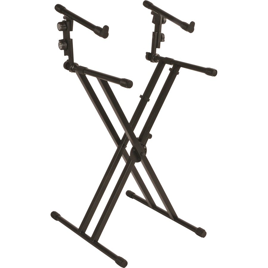 Quiklok QL642 Two-Tier Heavy-Duty Keyboard Stand