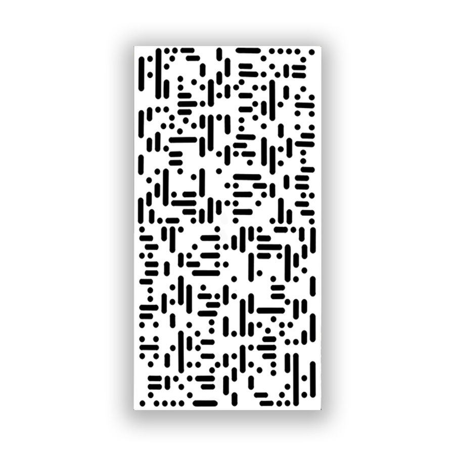 Premium Sound absorption panel with white 2D scatter plate