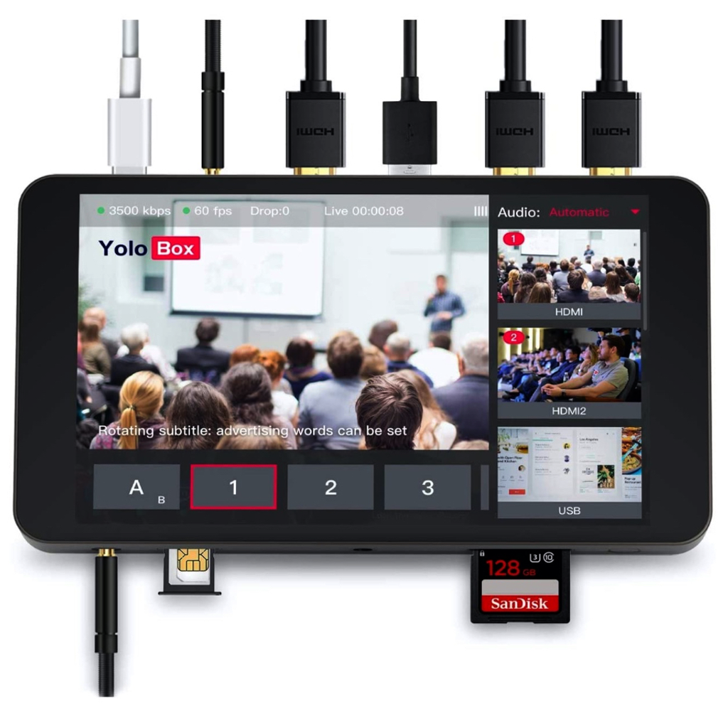 YoloLiv YoloBox Multi-platform Live Streaming Solution YoloLiv YoloBox Multi-platform Live Streaming Solution