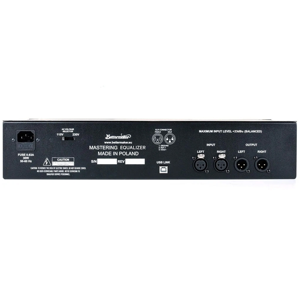 Bettermaker Mastering Equalizer