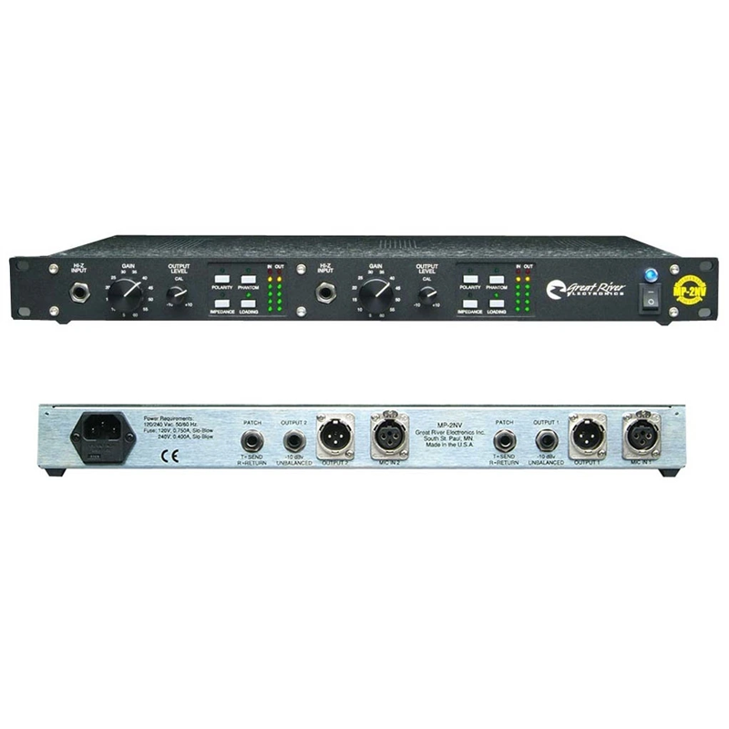 Great River MP-2NV preamp - Preowned Great River MP-2NV preamp - Preowned
