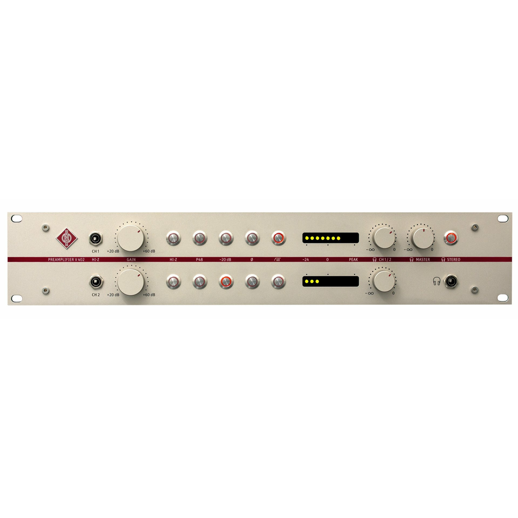 Neumann V 402 2-channel Microphone Preamp - Preorder