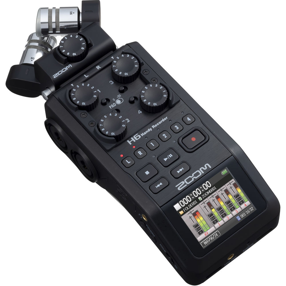 Zoom H6 Portable Handy Recorder