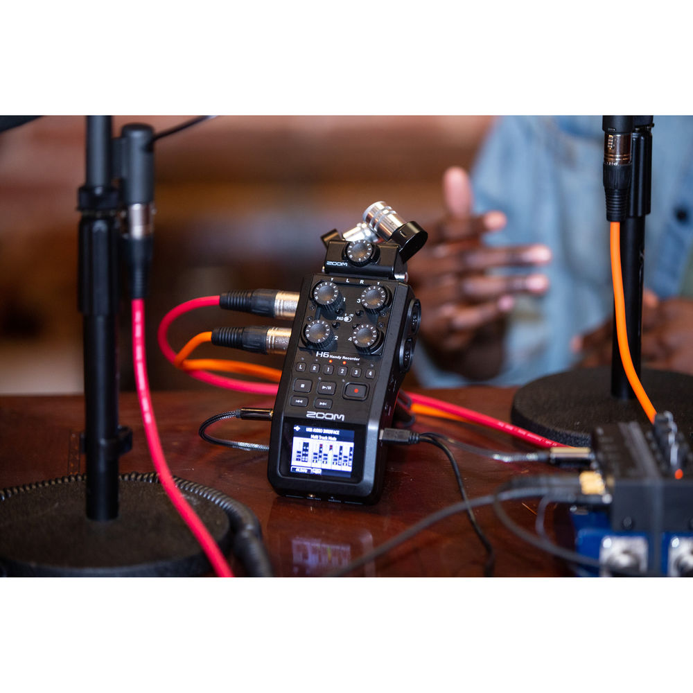 Zoom H6 Portable Handy Recorder