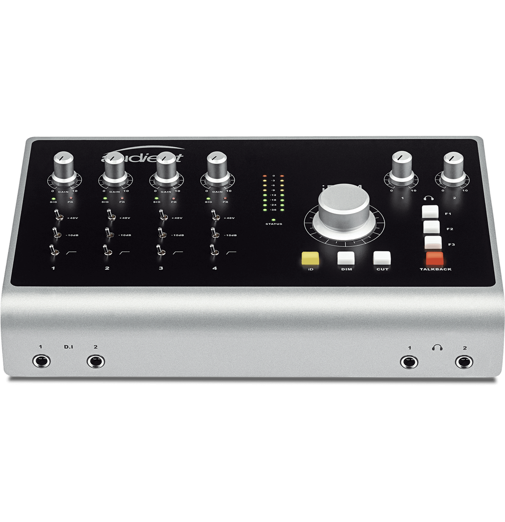 Audient iD44 USB-C 20in | 24out Audio Interface Bundle 1